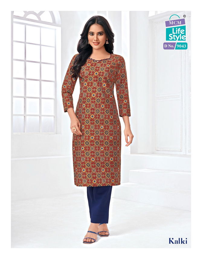 Kalki Vol 4 By Mcm Casual Wear Cotton Printed Kurtis Wholesale Shop In Surat